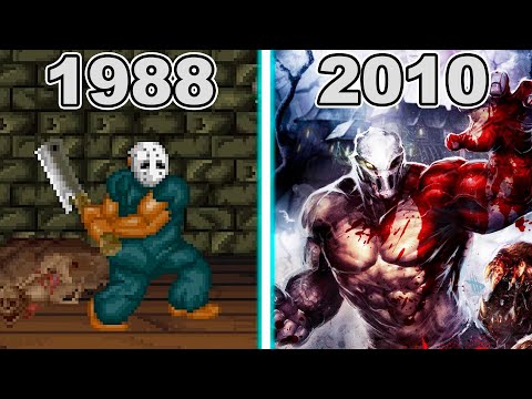 Splatterhouse Game Evolution (1988 - 2010)