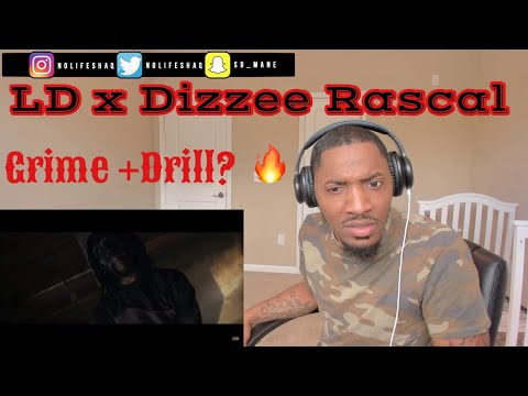 When Grime and Drill Collab, Fire is Produced! | LD (67) ft. Dizzee Rascal - Stepped In | REACTION