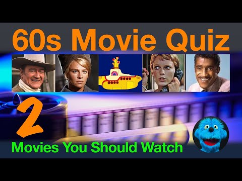 Guess The Movie By The Scene 🎬 60s Movie Quiz 2 🍿The Movie Monkey