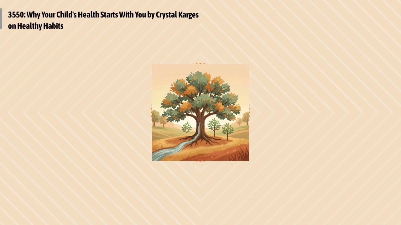 3550: Why Your Child's Health Starts With You by Crystal Karges on Healthy Habits | Optimal...
