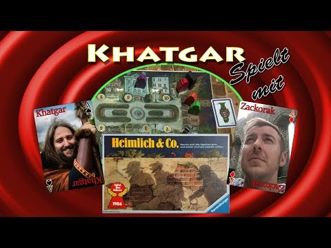 Heimlich & Co (1986) - Ravensburger - Brettspiele mit Zackorak