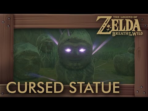 Zelda Breath of the Wild - The Cursed Statue Shrine Quest