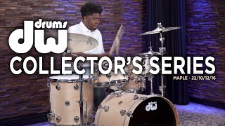 Video thumbnail for DW Collector's Series Maple Drum Set 22/10/12/16 - Natural Satin Oil (DW4PCCOLLSO22NX) by Memphis Drum Shop