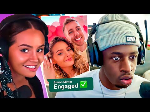 Talia Mar Reacts To Tobi Reacting To Simon & Talia Engagement!