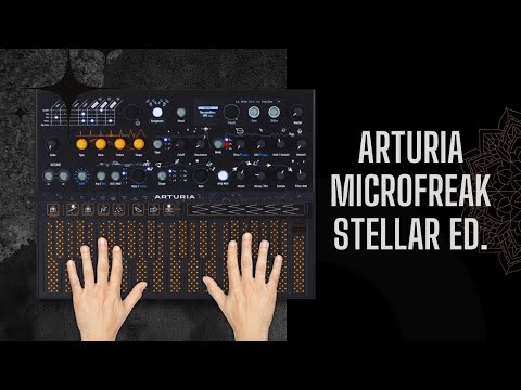 Arturia MicroFreak Stellar 25-Key Algorithmic Synthesizer 2023 - Present - Black image 7