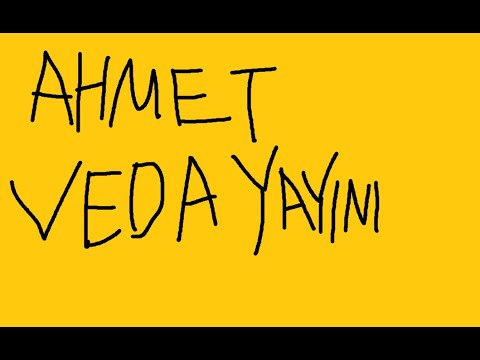 Ahmet Veda Yayın ! | SercanZurna
