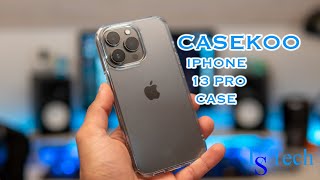 CASEKOO Crystal Clear iPhone 13 Pro