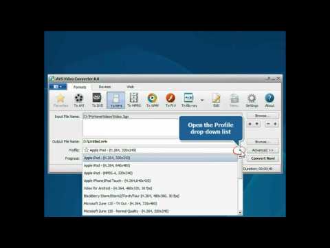 How to convert 3GP video?