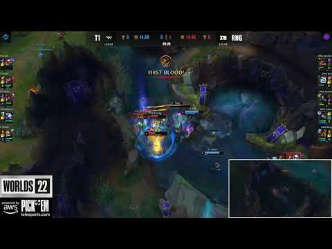 RNG Wei with the 3 ult viego against T1