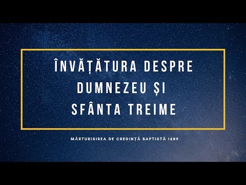 Andrei Croitoru | Învățătura despre Dumnezeu și Sfânta Treime