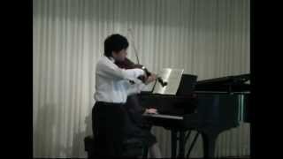 Kalvin Hibi Plays Mendelssohn's Violin Concerto in E minor at Rancho Santa Fe Garden Club