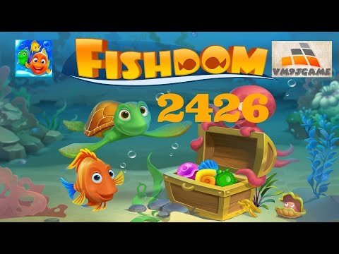Fishdom HARD level 2426 (iOS, Android)
