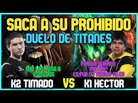 SE ENFRENTAN TIMADO K2 VS K1 HECTOR PARTIDA PICANTE!!! - DOTA 2 PRO