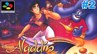 【SFC】ディズニーの名作映画『アラジン』のアクションゲームに挑戦 #2【終】