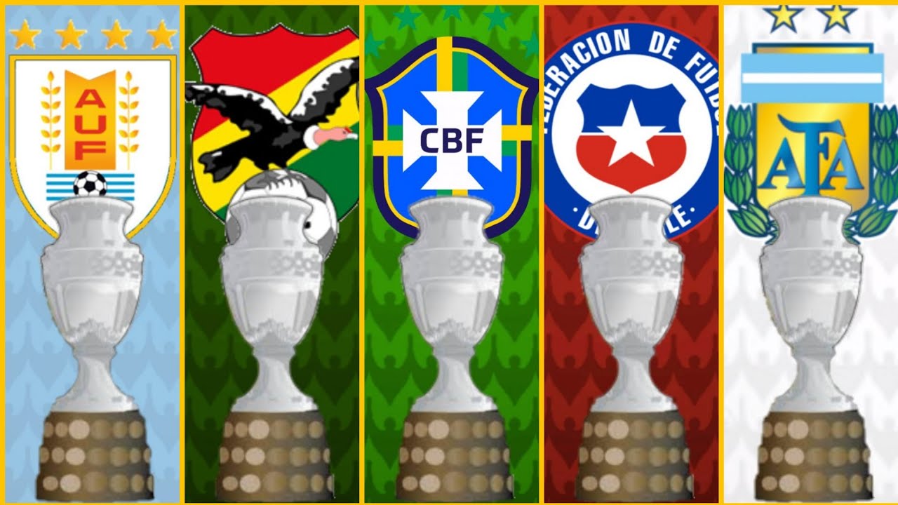 TODOS OS CAMPEÕES DA COPA AMÉRICA (1916 - 2021)