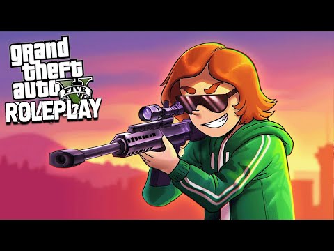 SNIPING EVERYONE ON MY SERVER - GTA RP