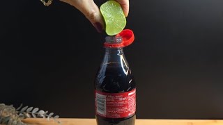 Mix Coca Cola with lemon and the result will surprise you. 😱