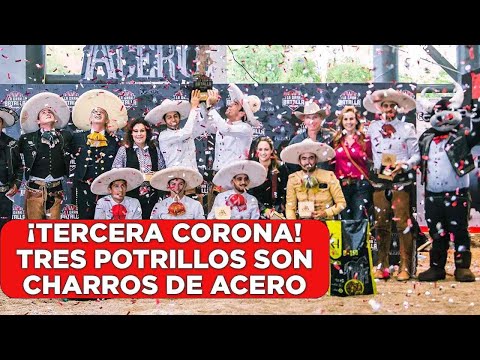 Tres Potrillos campeón de Charros de Acero 2022