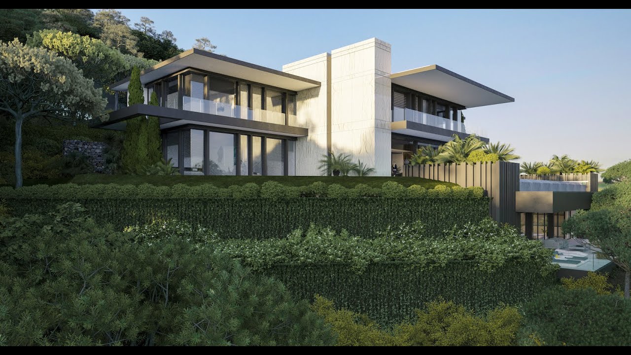 Stunning brand new contemporary style luxury villa for sale in La Zagaleta