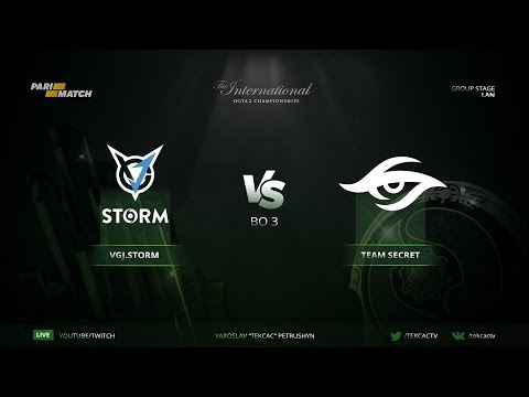 [RU] VGJ Storm vs Team Secret | Bo3 | The International 2018