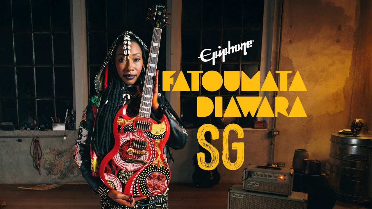 Introducing the Epiphone Fatoumata Diawara SG - YouTube