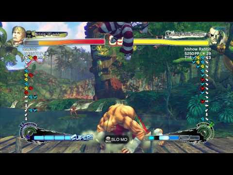 SSF4 AE: Sasaki (Cody) vs hishou (Sagat) - Ranked Match (720p HD)