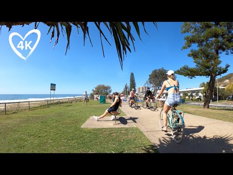 50km Beach Bike Ride - Coolangatta To Surfers Paradise Return - Gold Coast Australia