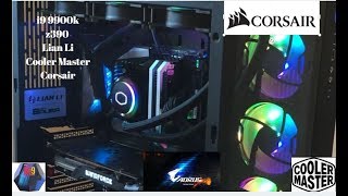 i9 9900k Gigabyte z390 Ultra Gaming PC Build and Time Lapse  - Client Build #1
