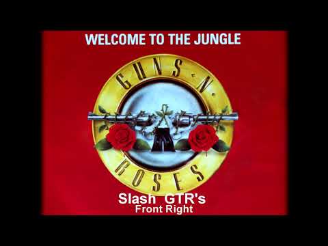 Guns N' Roses Welcome To The Jungle Slash GTRs Front Right