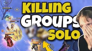 😮SOLO vs 3/4/5/6? UNLEASHED POWER vs GROUPS!