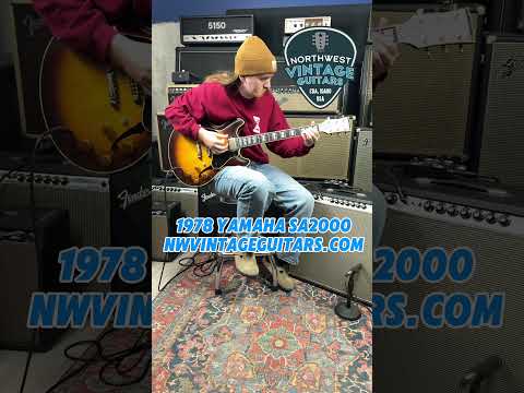 *VIDEO* Yamaha SA2000 Semi-Hollow ES335 Type Lawsuit Era - 1978 image 26