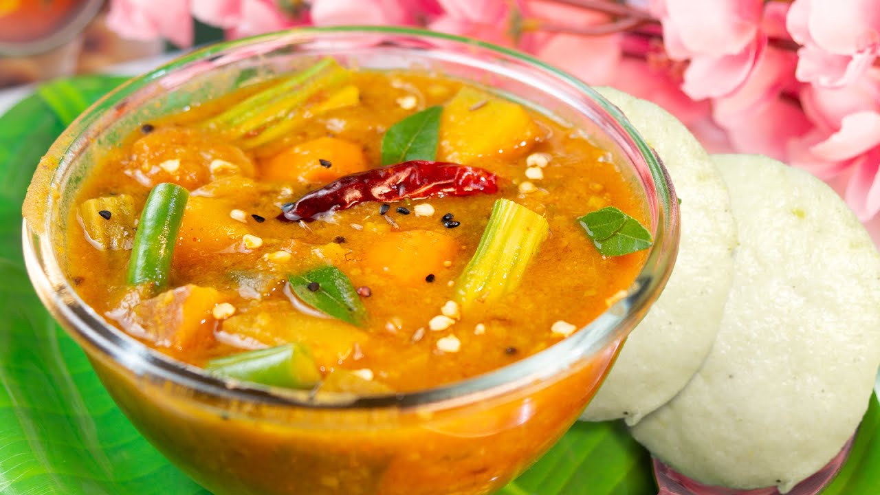 Hotel/Restaurant Style Sambhar Recipe | Homemade Easy & Authentic | Step By Step | S'FC English