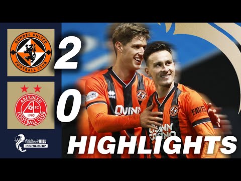 Dundee United 2-0 Aberdeen | HIGHLIGHTS | William Hill Premiership