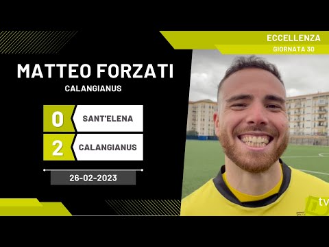 Matteo Forzati portiere Calangianus 26-02-2023 - Diario Sportivo