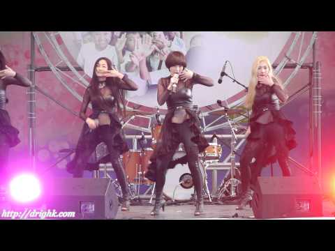 [직캠] 140405 퀸비즈QueenB'Z - Bad (HR) [북한강] by drighk
