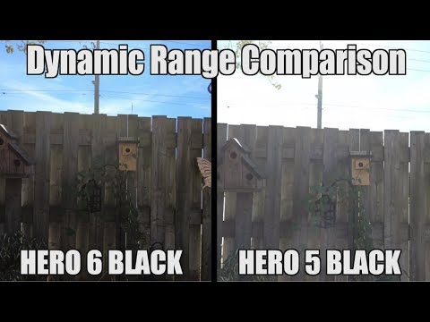 GoPro Hero 6 vs Hero 5 | Dynamic Range Comparison