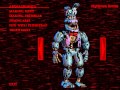 nightmare Bonnie sings Five nights at Freddy's ...