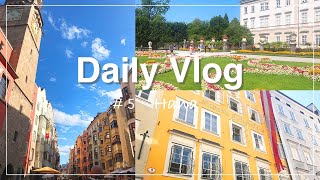 【vlog#005】Austria life | Go to Innsbruck、Salzburg | ザルツブルク | モーツァルトが生まれた家 | インスブルック