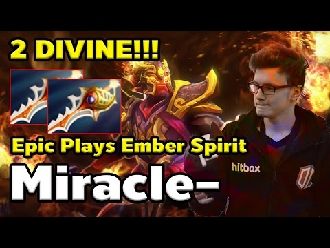 2 DIVINE!!! Epic Plays Ember Spirit by Miracle-