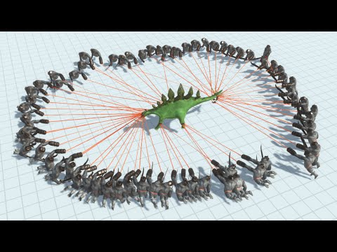 50x HOOKS vs EVERY UNIT - Animal Revolt Battle Simulator