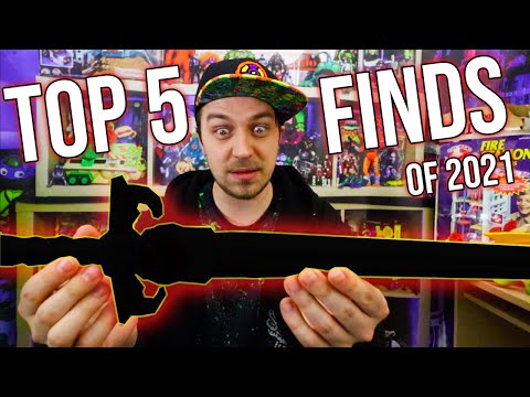 TOP 5 - TOY FINDS & PICKUPS of 2021! + Channel Update & More Blackstar, TMNT, Madballs Pickups!