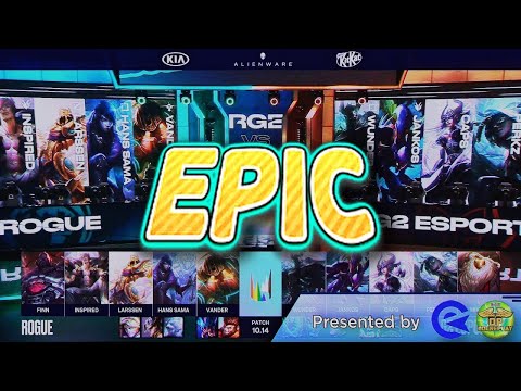 2020 LEC Summer W6D2 | [EPIC] RGE (Larssen Azir) VS G2 (Caps Syndra) Highlights  |