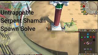 Solving A Bad Serpent Shaman Spawn at Fortis Colosseum - OSRS Guide
