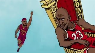NBA《アニメーション》レブロン・ジェームズ：MJを追い求めて（2017年8月）