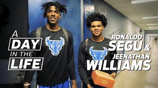 UB Men's Basketball Day in the Life: Ronaldo Segu & Jeenathan Williams