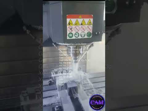 pack tapping cycle programming | pack tapping cycle programming Haas | G84 Tapping cycle Haas