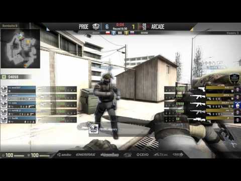 RGN Pro Series EU 2016 Open Qualifier Grand Finals Arcade gg vs PRiDE Bo5 Map 3 Overpass