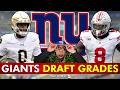 Giants Draft Grades All 7 Rounds From 2026 NFL Draft Ft Arvell Reese Francis Mauigoa