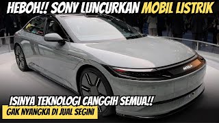 Sony Siap Jual Mobil Listrik Pertamanya, Afeela Dibekali Teknologi Canggih dan Hiburan Digital 