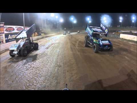 Luke Oldfield Feature Win - KRE Sprintcars Round 9
